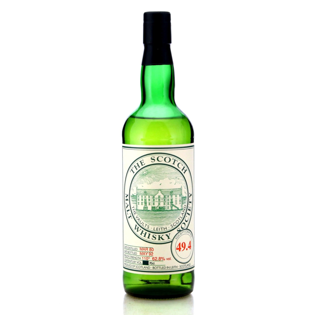 St. Magdalene 1980 SMWS 12 Year Old 49.4 Whisky