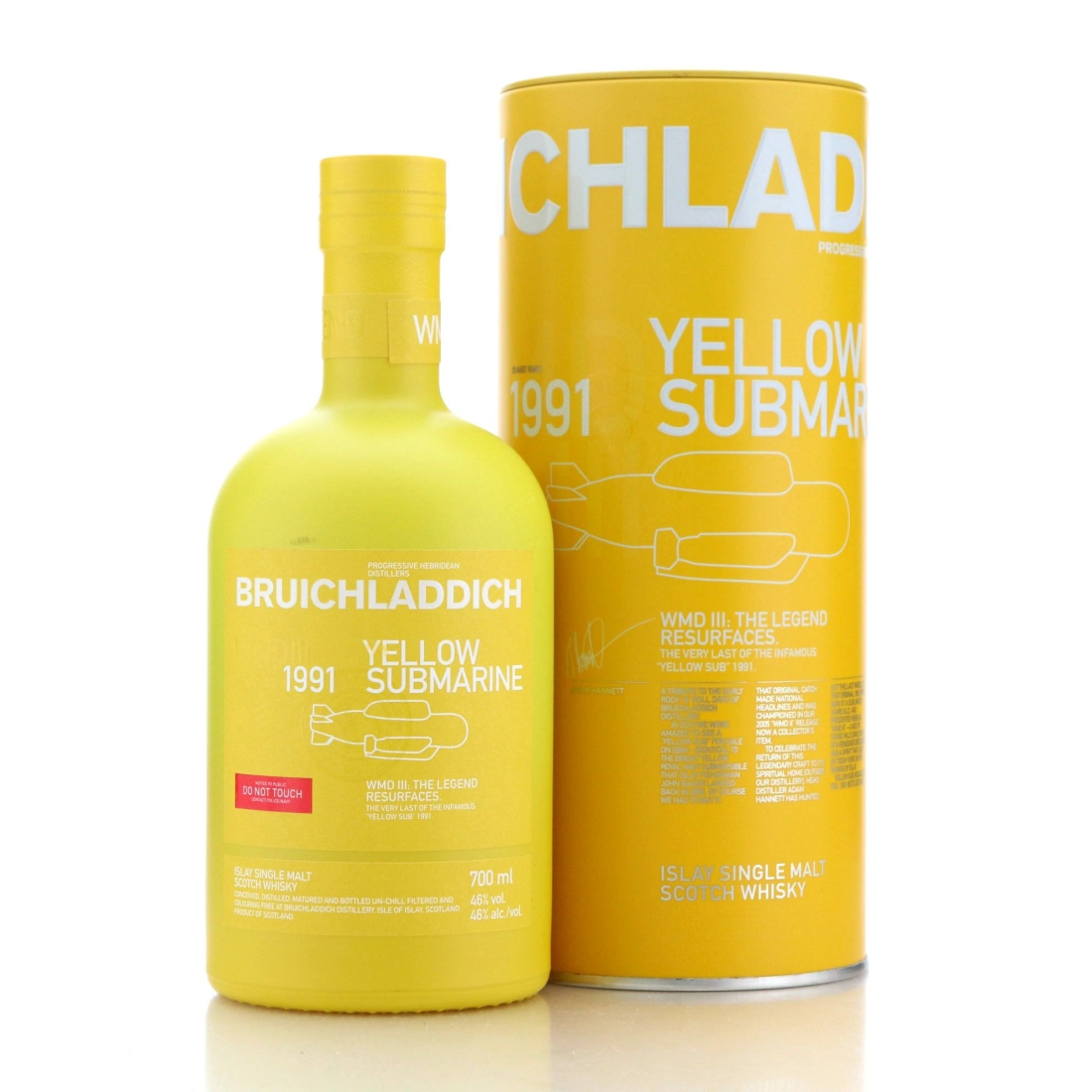 Bruichladdich 1991 Yellow Submarine 25 Year Old – WMD III Whisky