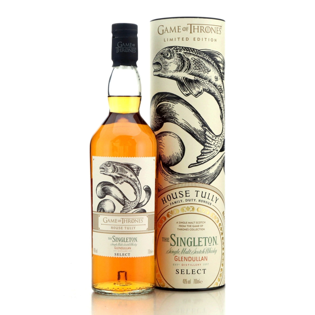 Singleton of Glendullan Select Game of Thrones – House Tully Whisky
