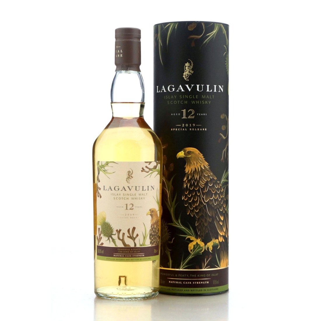 Lagavulin 12 Year Old Natural Cask Strength Whisky