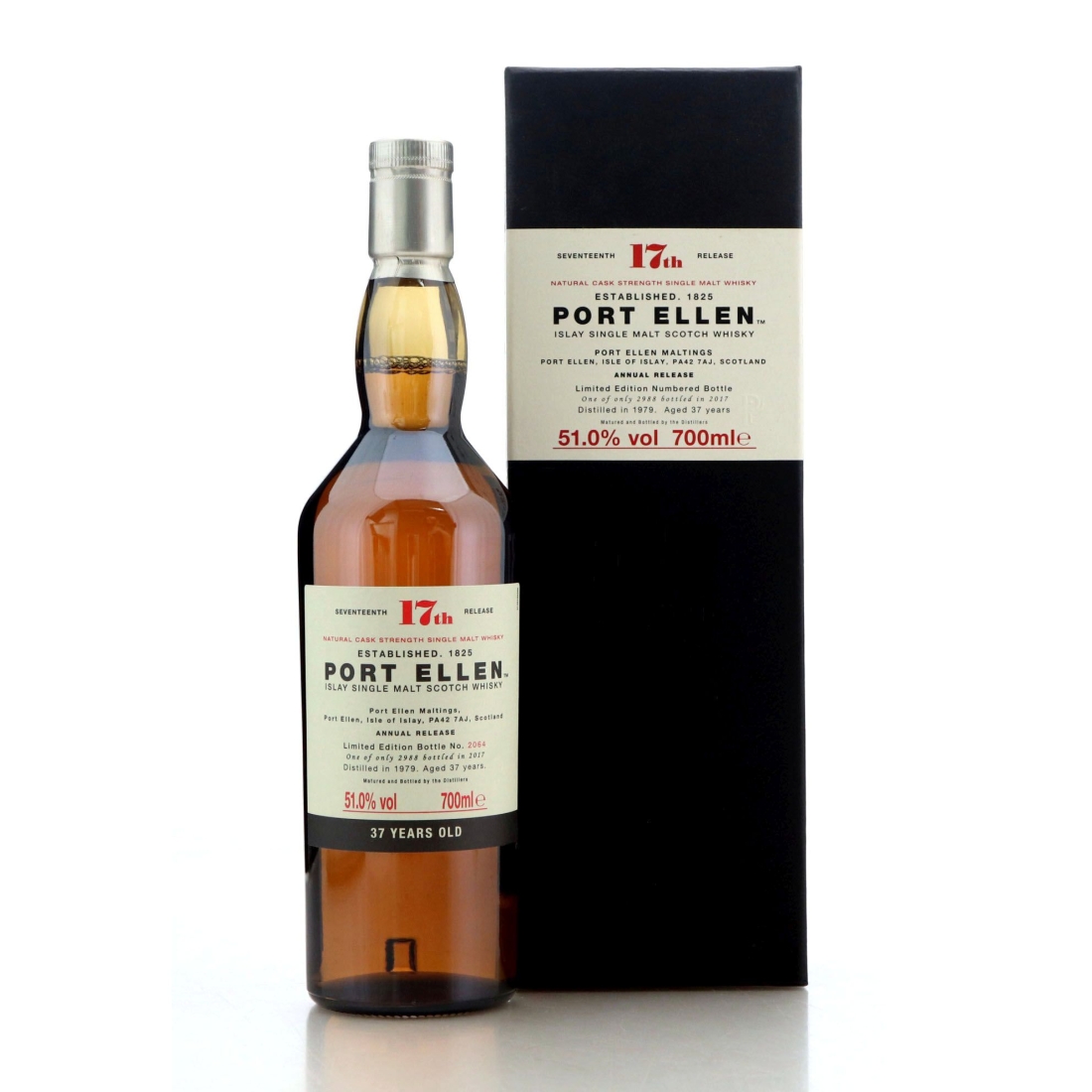 Port Ellen 1979 Natural Cask Strength 37 Year Old – 17th Release Whisky