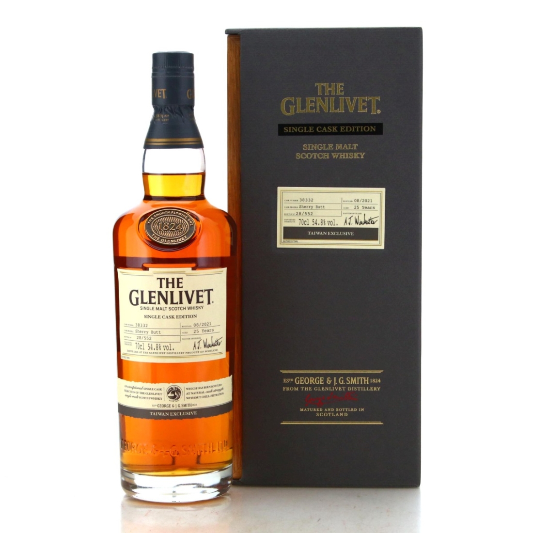 Glenlivet 25 Year Old Single Cask Whisky