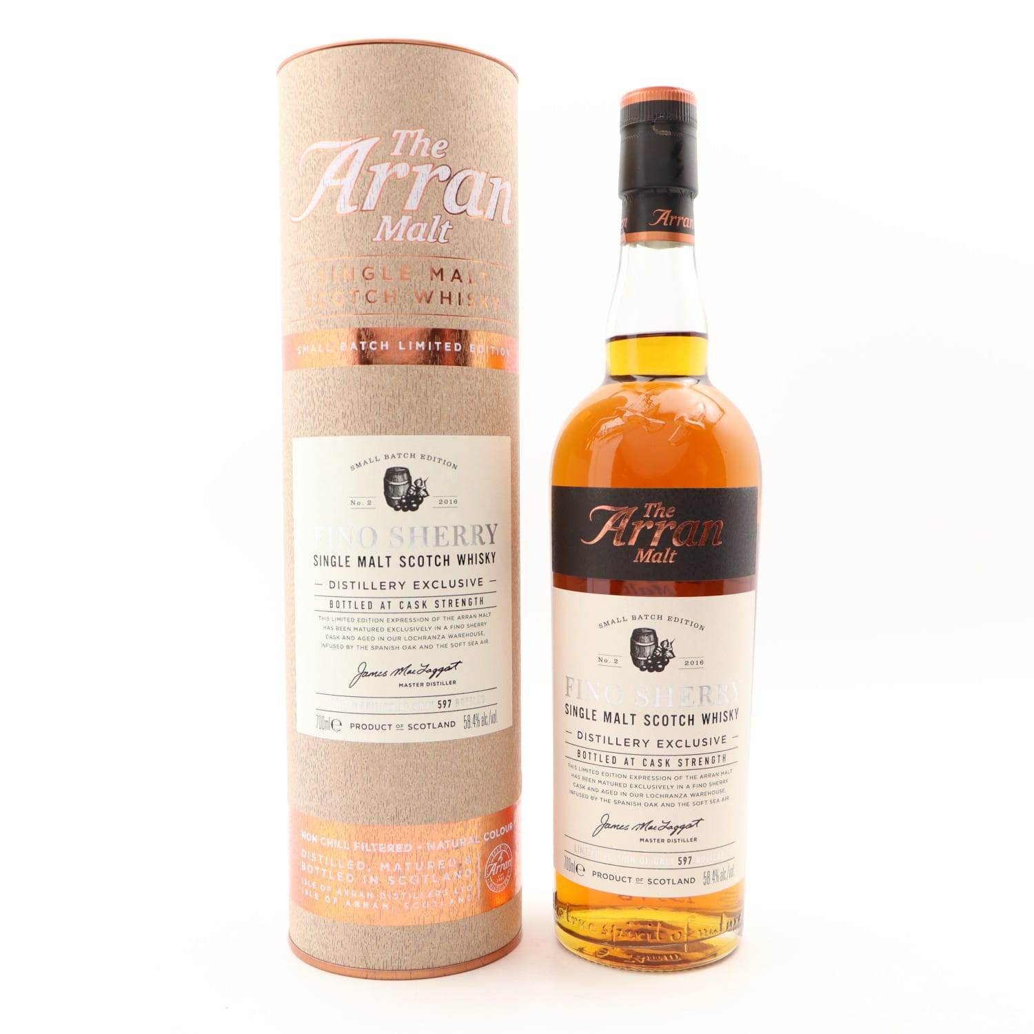Arran Fino Sherry Finish Distillery Exclusive Small Batch Edition #2 Whisky