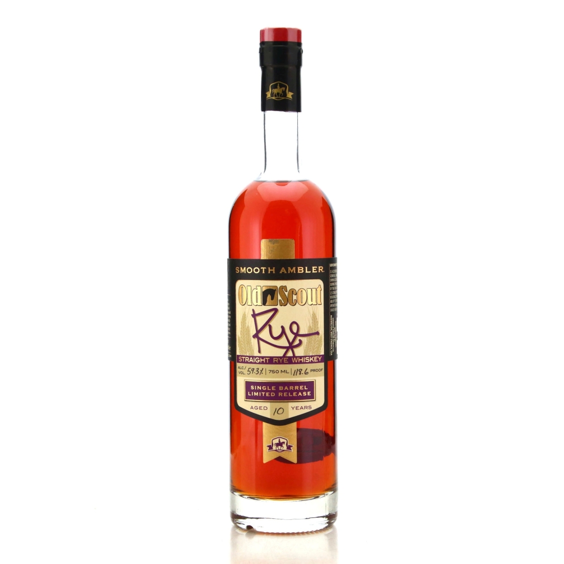 Old Scout 10 Year Old Single Barrel Rye Whisky