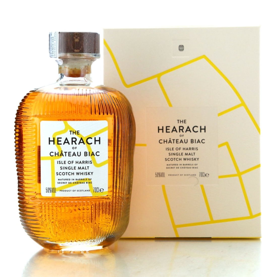 Hearach of Château Biac Batch No CB 00001 70cl 50% Whisky 