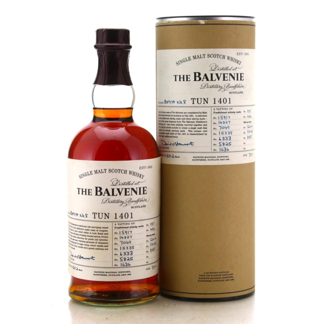 Balvenie Tun 1401 Batch No.8 Whisky