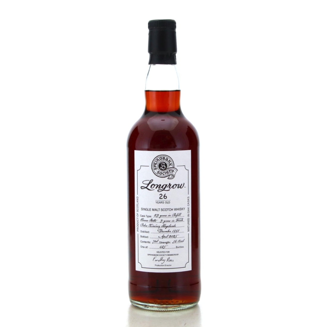 Longrow 1998 Springbank Society 26 Year Old Whisky