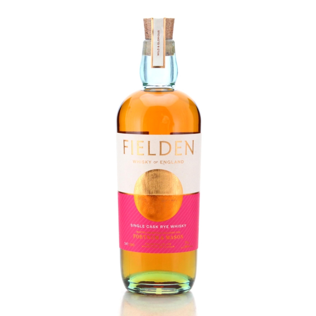 Fielden Single Cask Rye Whisky – whisky bottle