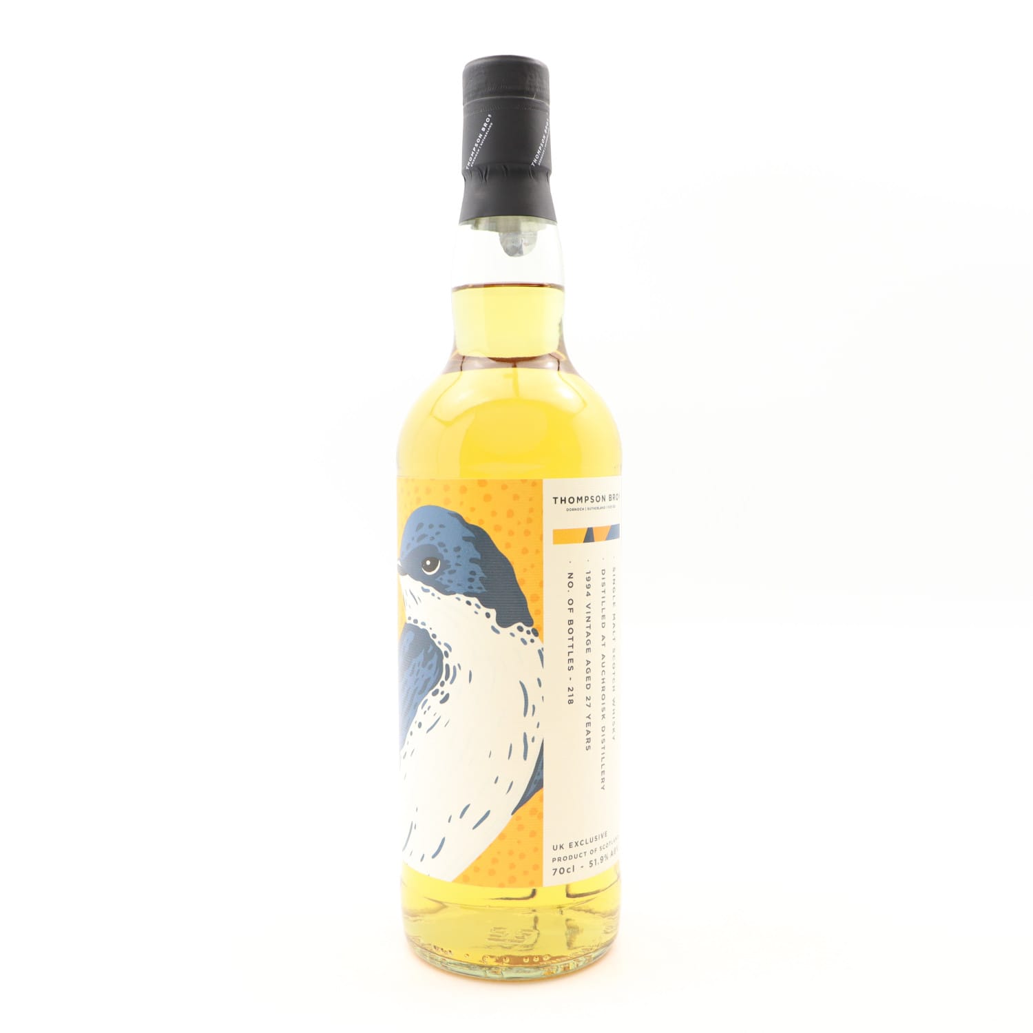 Auchroisk 1994 27 Year Old Thompson Bros UK Exclusive Whisky