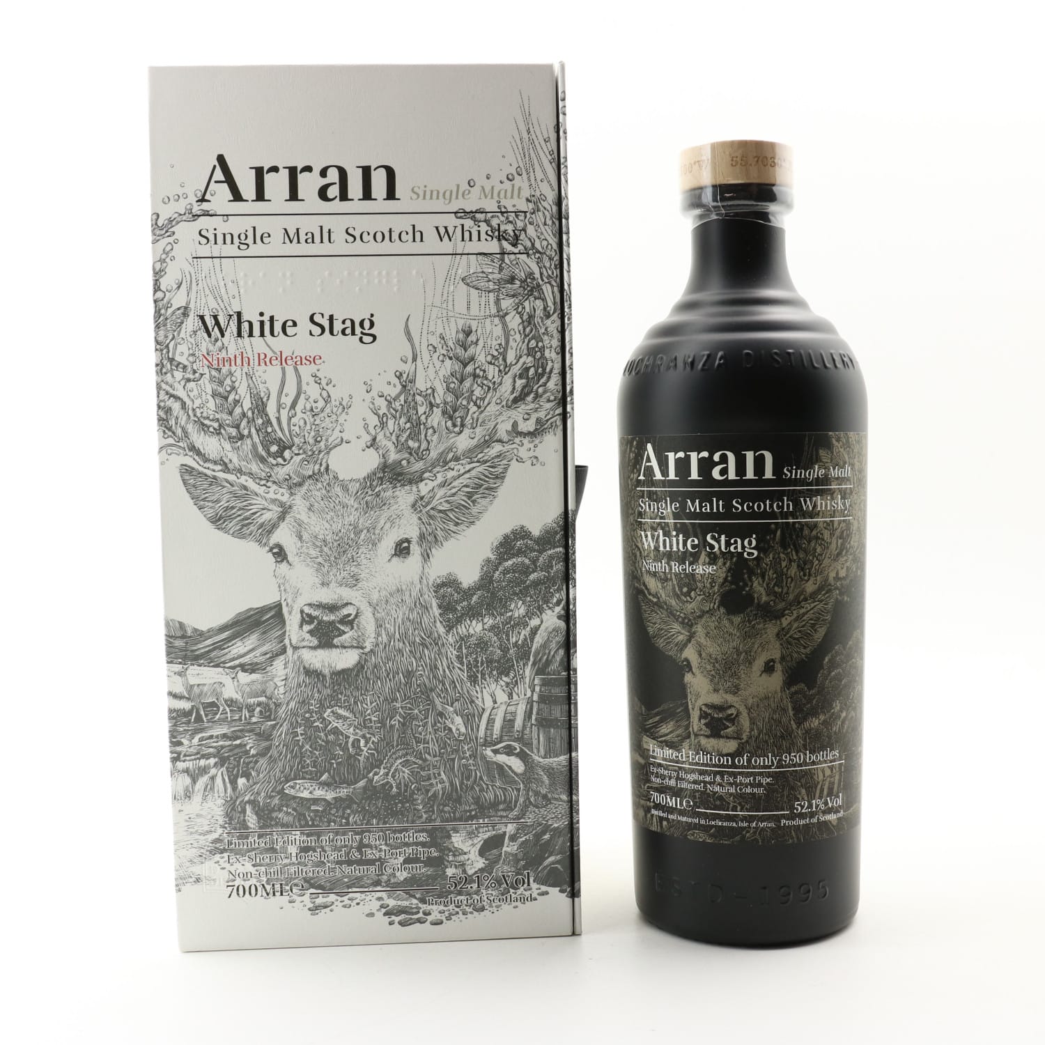 Arran White Stag Ninth Release Whisky