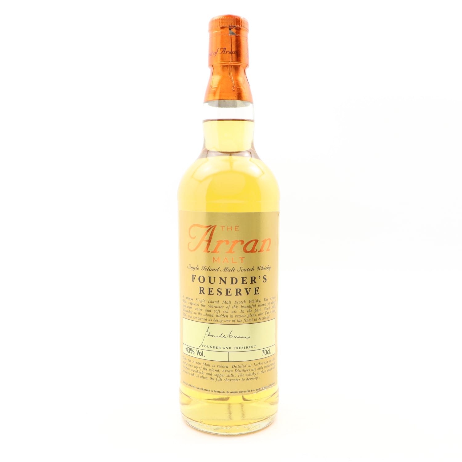 Arran Founder’s Reserve Whisky