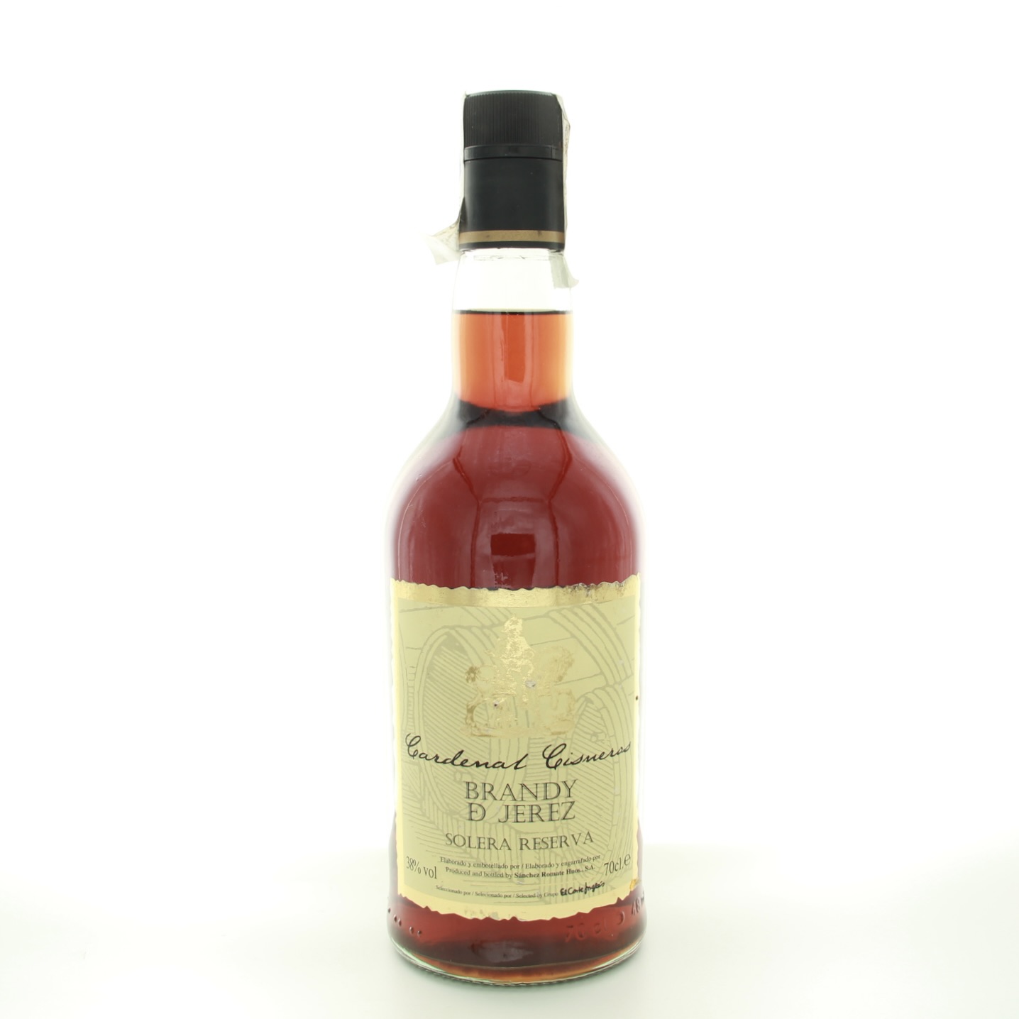 Cardenal Cisneros Brandy De Jerez Solera Reserva 70cl 38% Brandy Spain