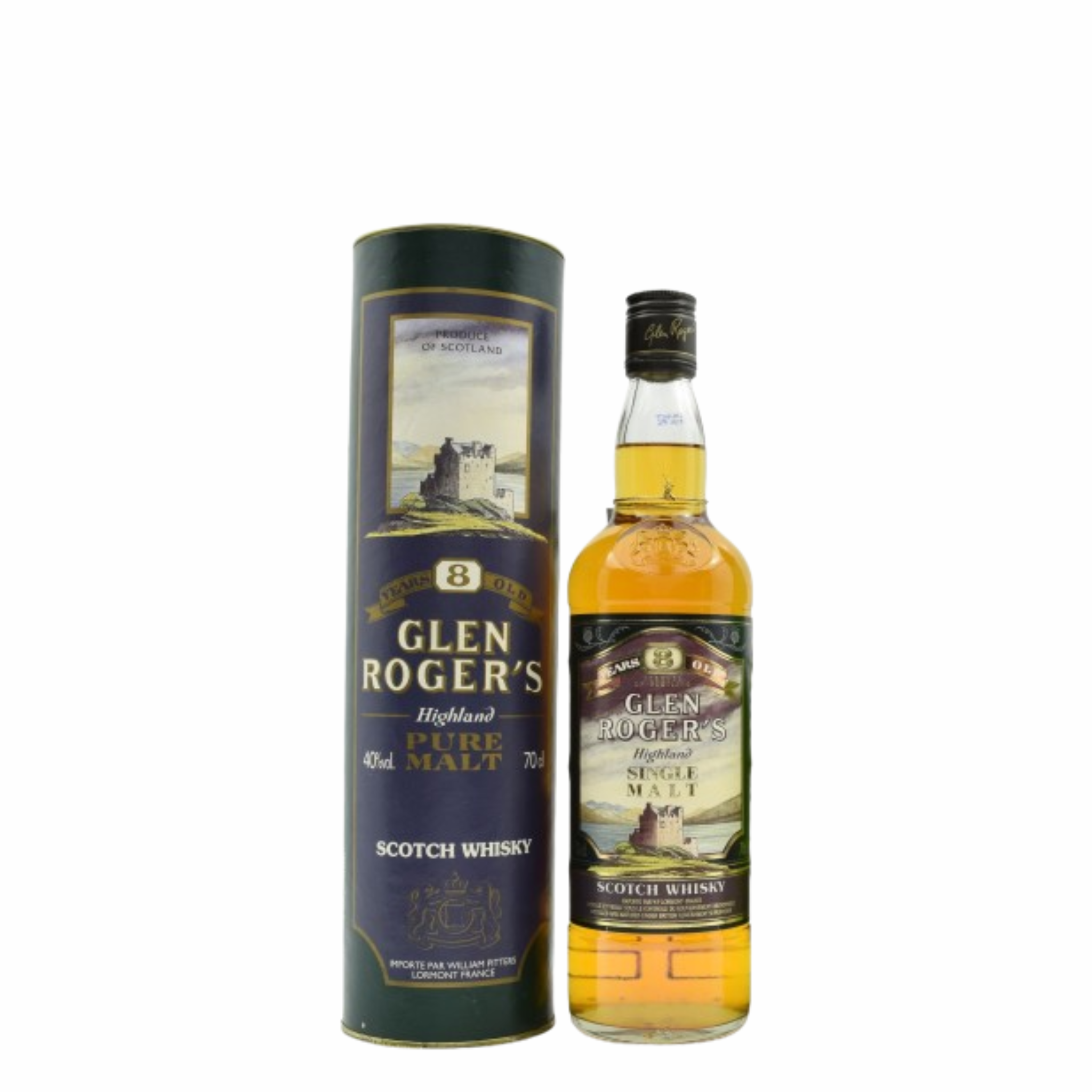 Glen Roger’s 08 Year Old (1990s Edition) 70cl 40% Blended Scotland