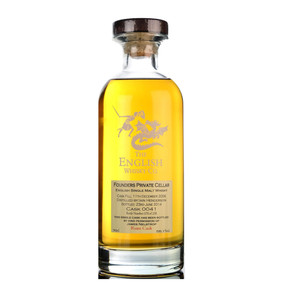 The English Whisky Co. Founders Private Cellar (Cask 0041) 70cl 55.1% England Whisky
