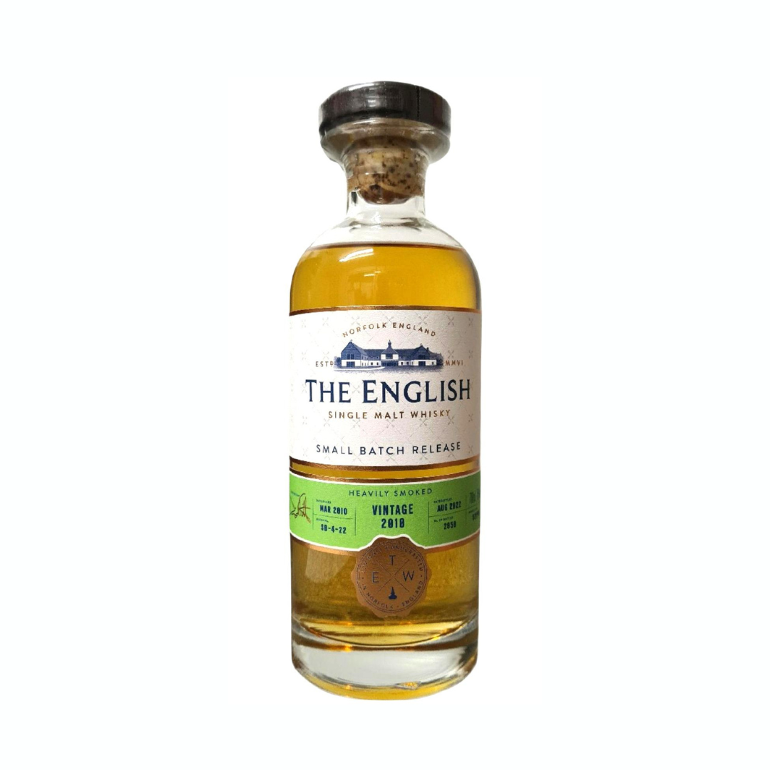 The English Whisky 2010 Heavily Smoked – Bottled 2022 70cl 46% Whisky England 