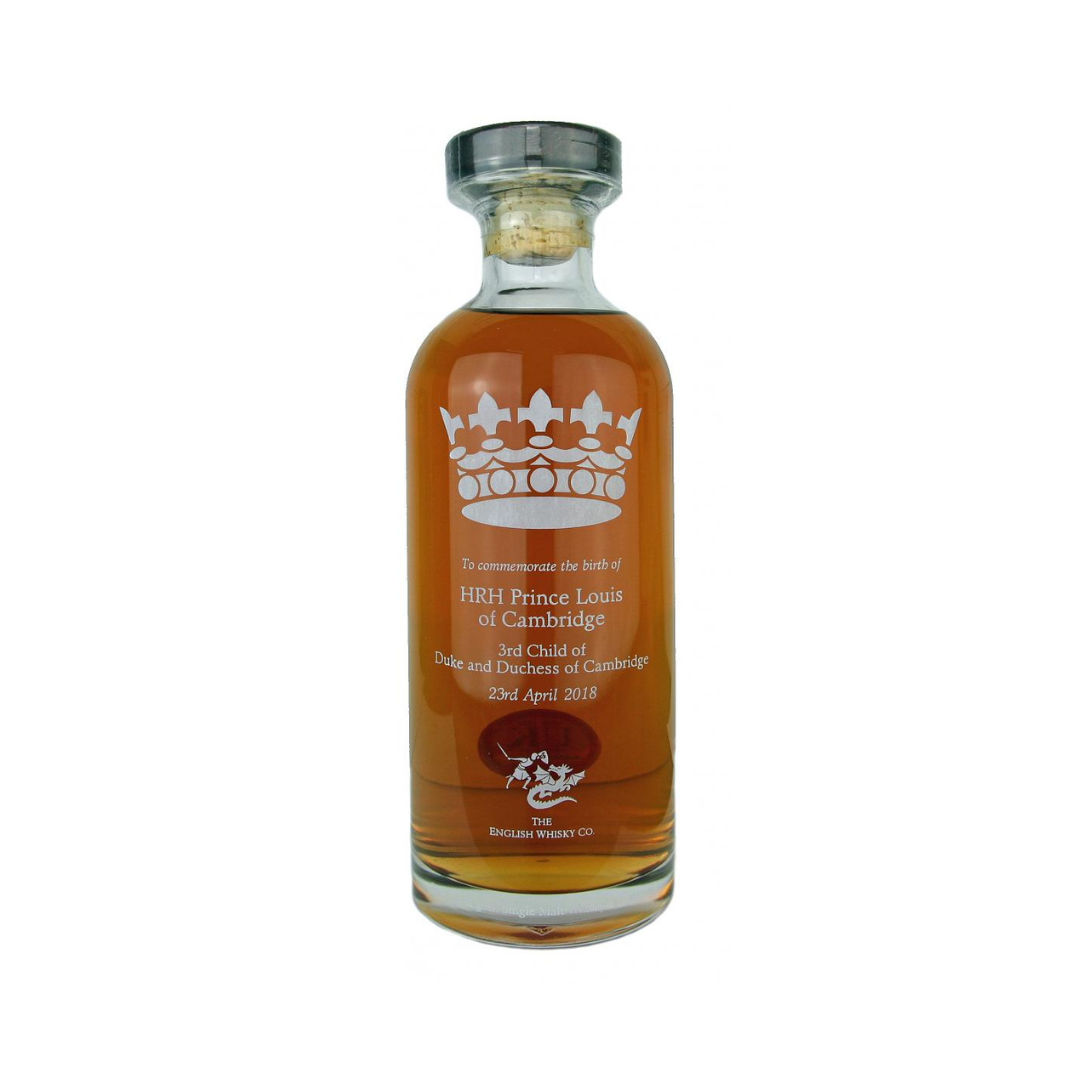 The English Whisky HRH Prince Louis of Cambridge – 2018 70cl 46% England Whisky 