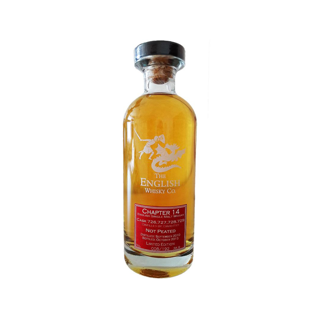 The English Whisky Chapter 14 – Non Peated – 2010 70cl 58.8% England Whisky 