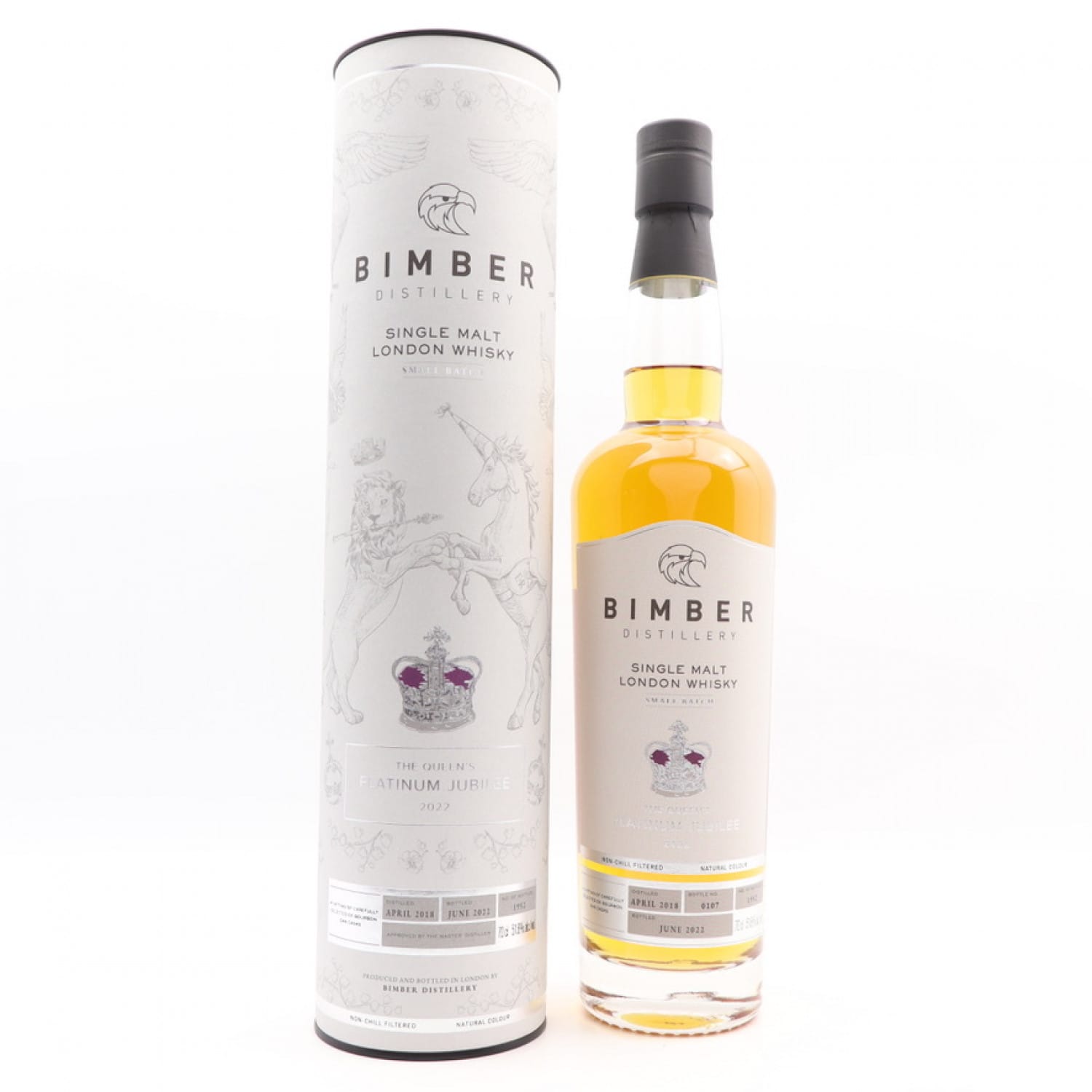 Bimber 2018 The Queen’s Platinum Jubilee 2022 Whisky