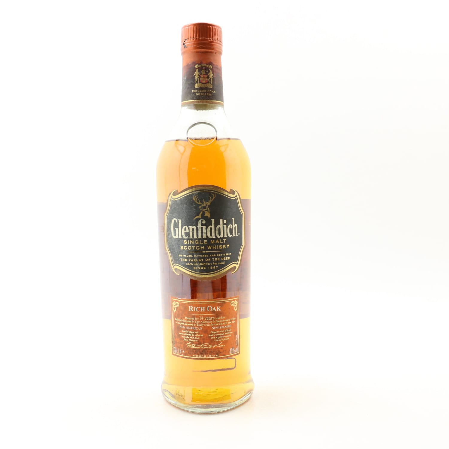 Glenfiddich 14 Year Old Rich Oak Whisky 