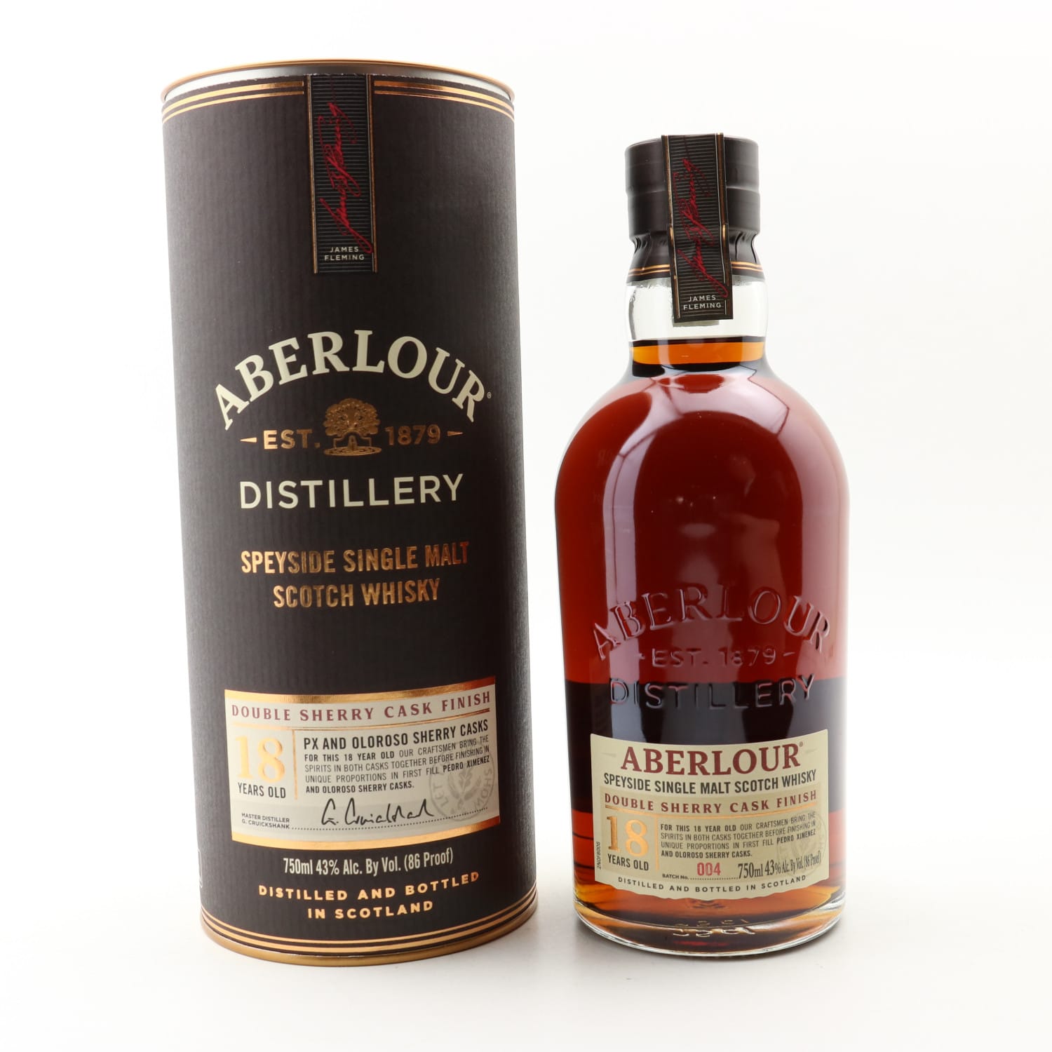 Aberlour 18 Year Old Double Sherry Cask Batch #04 75cl Whisky