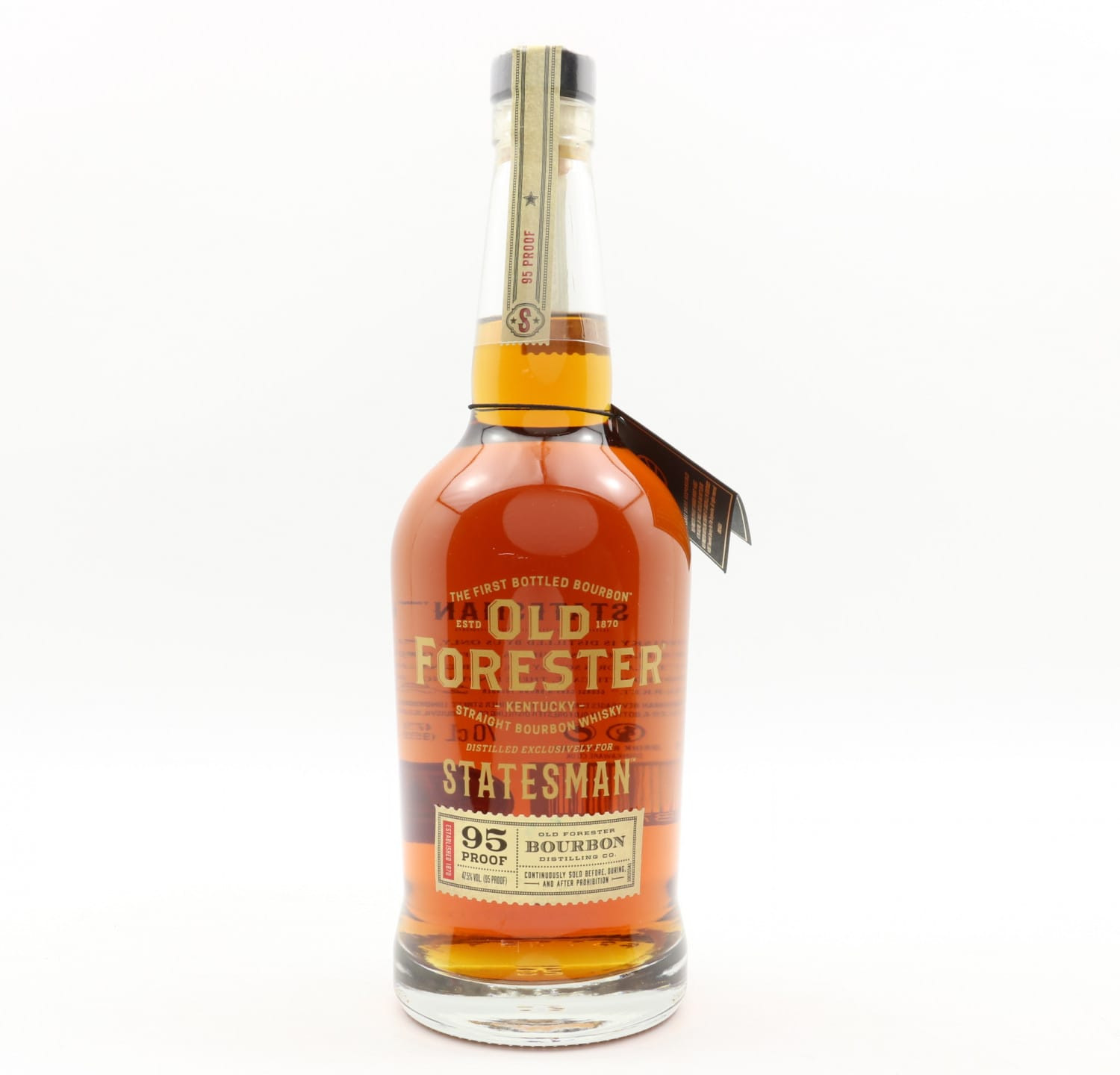 Old Forester Bourbon Distilled For Statesman Whisky