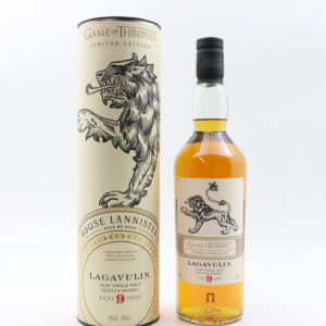 Lagavulin 9 Year Old Game of Thrones ‘House Lannister' – whisky bottle