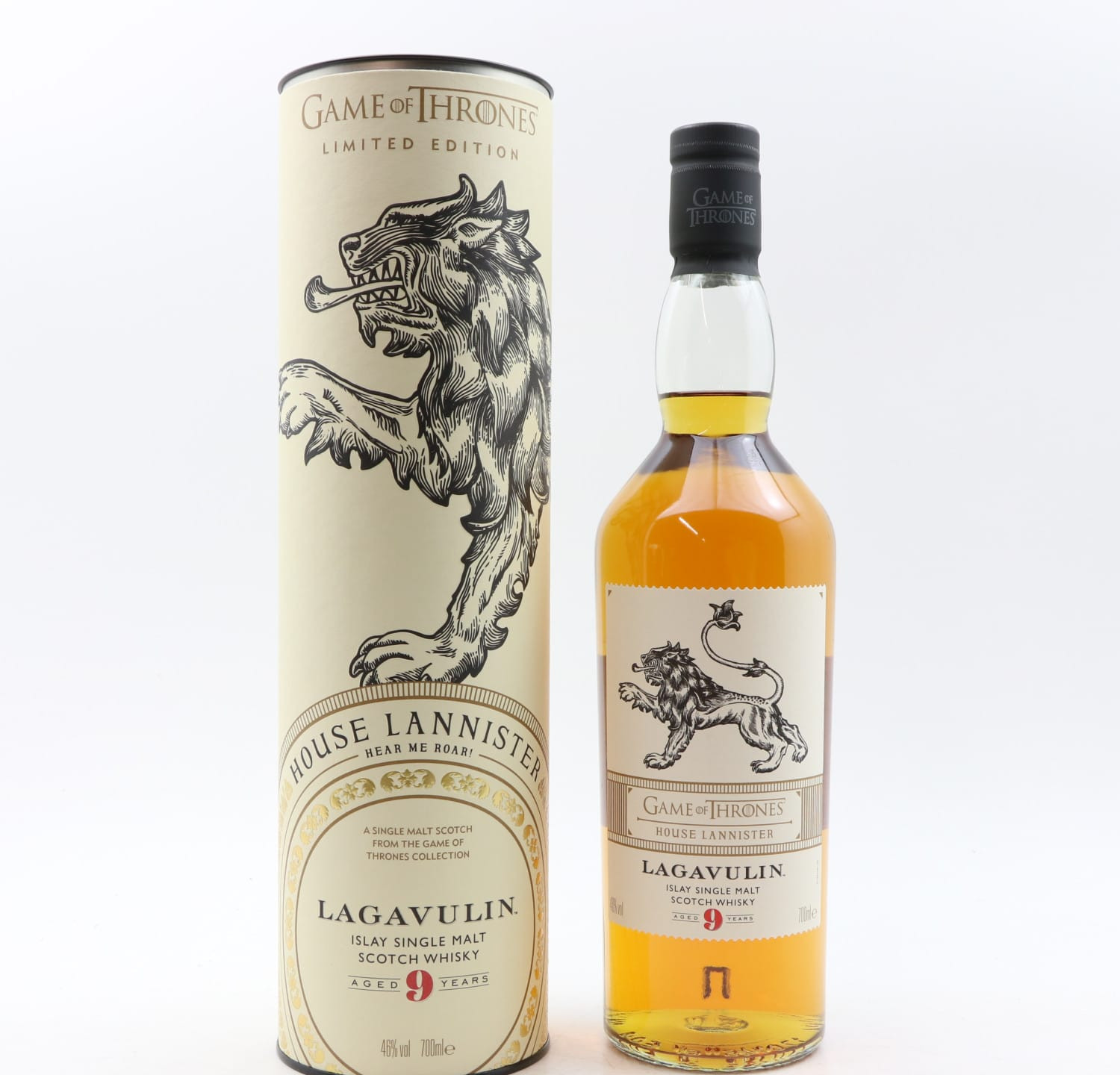 Lagavulin 9 Year Old Game of Thrones ‘House Lannister’ 70cl 46% Whisky 