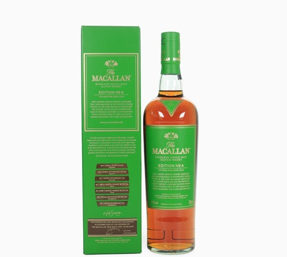 Macallan – Edition No.4 (Edrington and Maxxium Colleagues Exclusive) Whisky 