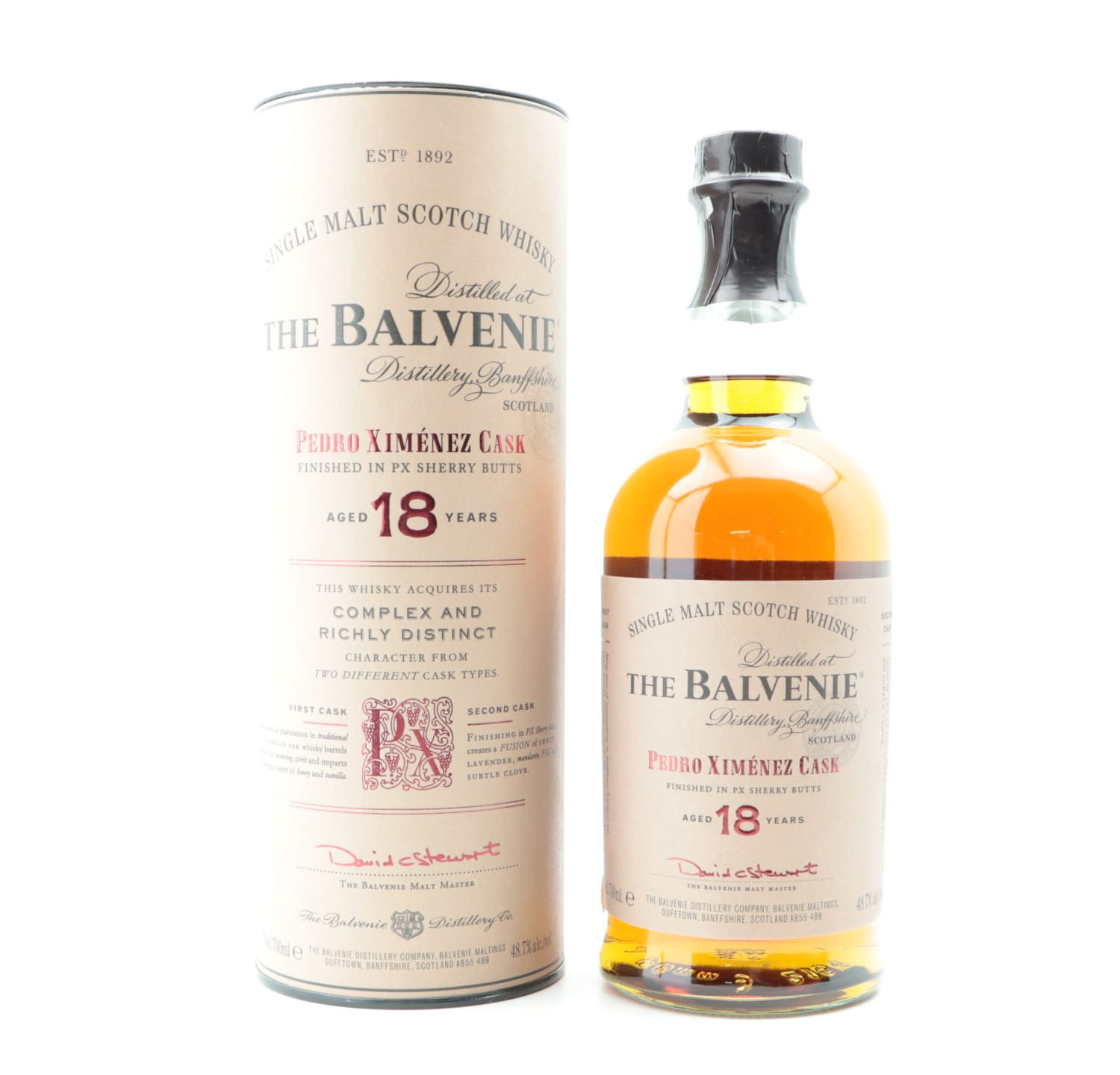 Balvenie 18 Year Old Pedro Ximenez Cask Whisky