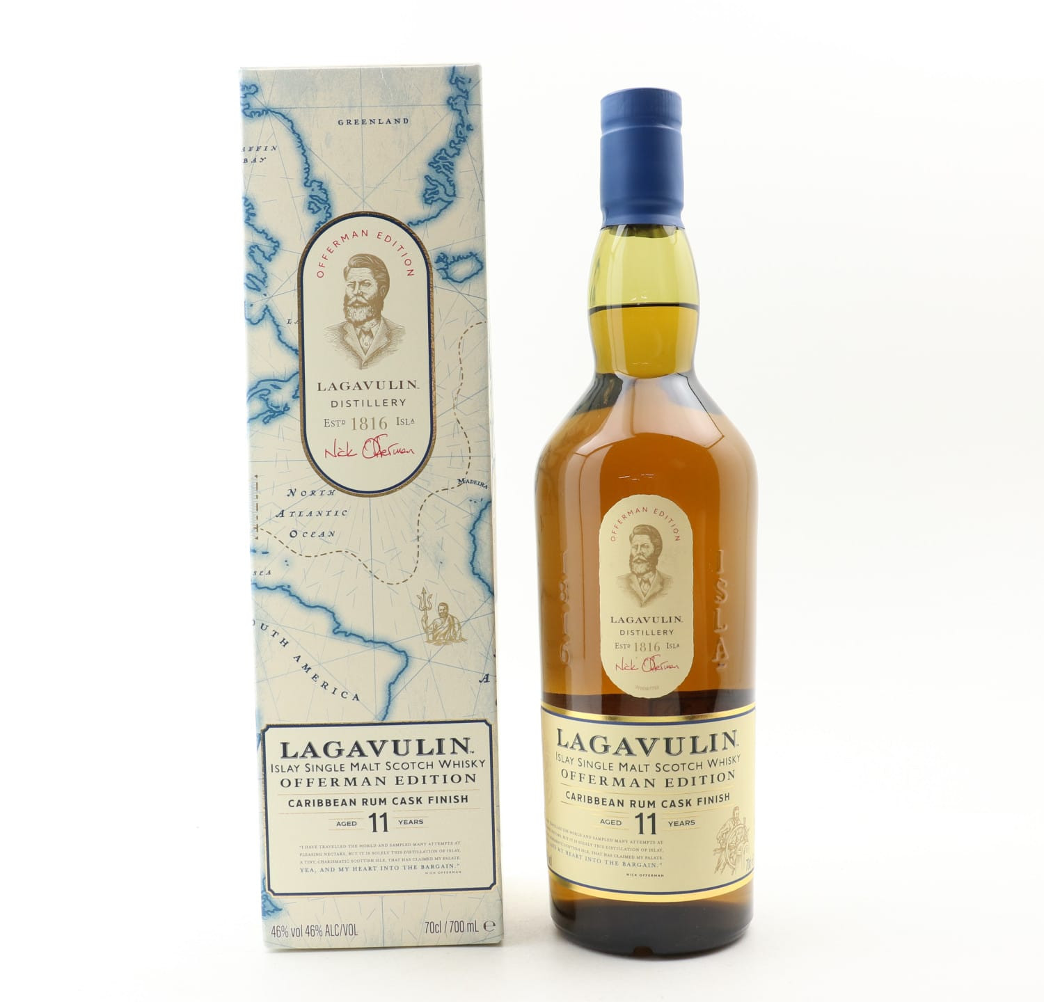 Lagavulin 11 Year Old Offerman Caribbean Rum Cask Edition Whisky