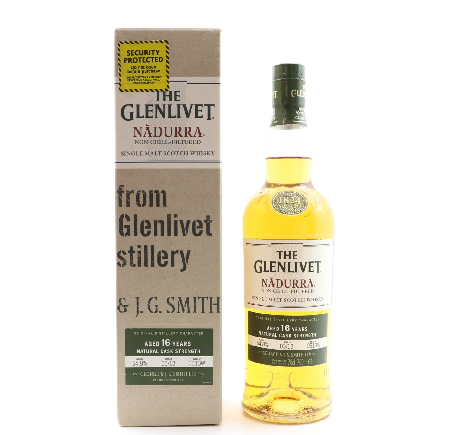 Glenlivet 16 Year Old Nadurra Cask Strength Whisky