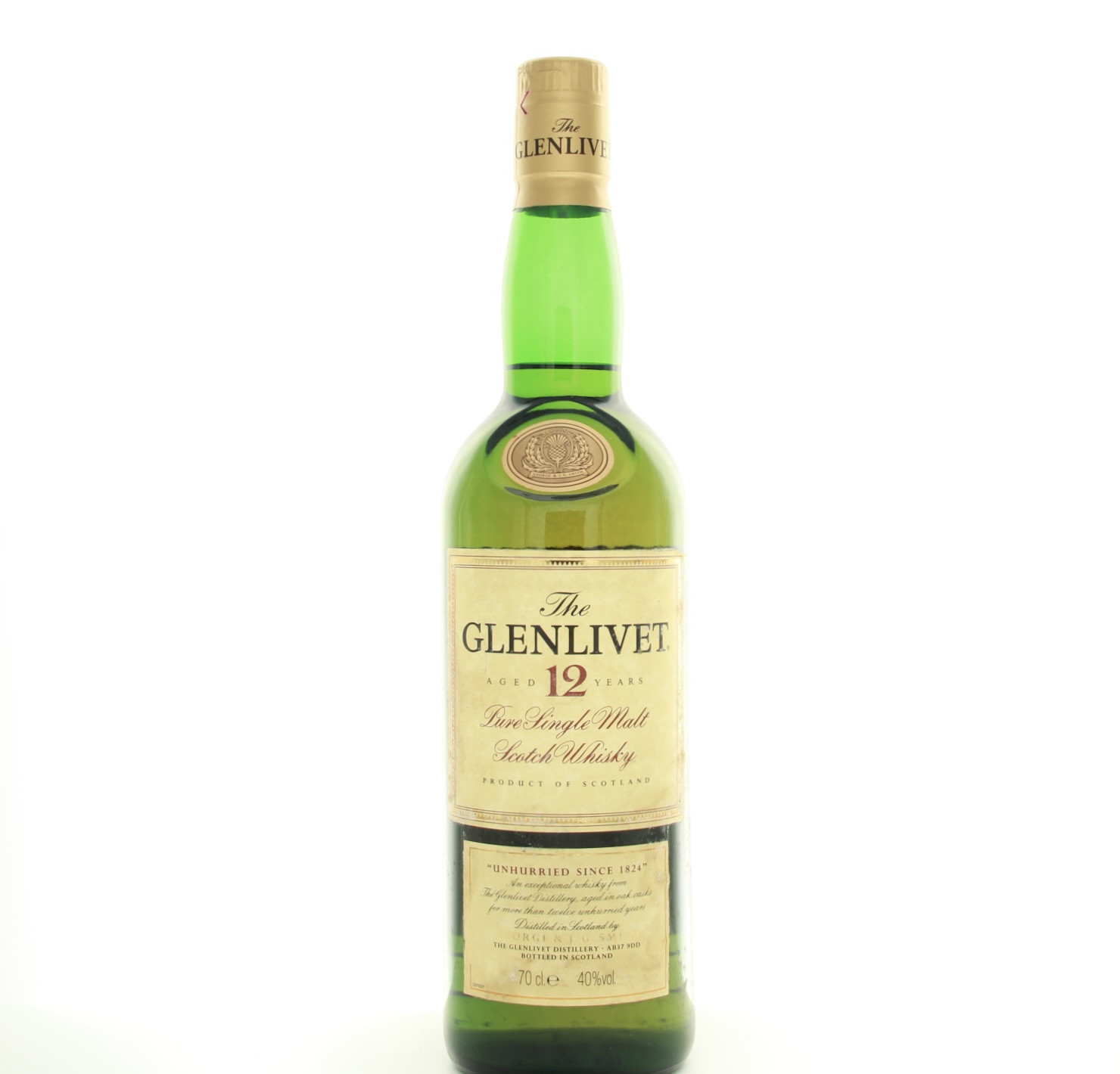 The Glenlivet 12 (1990s Edition) 70cl 40% Scotland Speyside Whisky