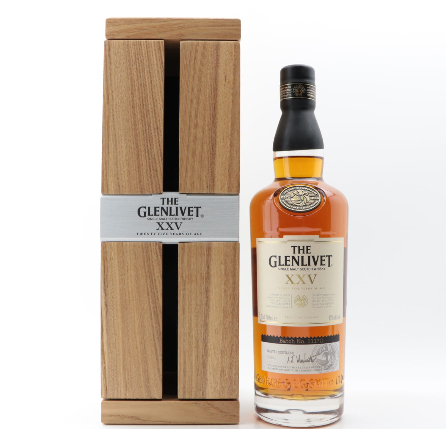Glenlivet XXV 25 Year Old Whisky