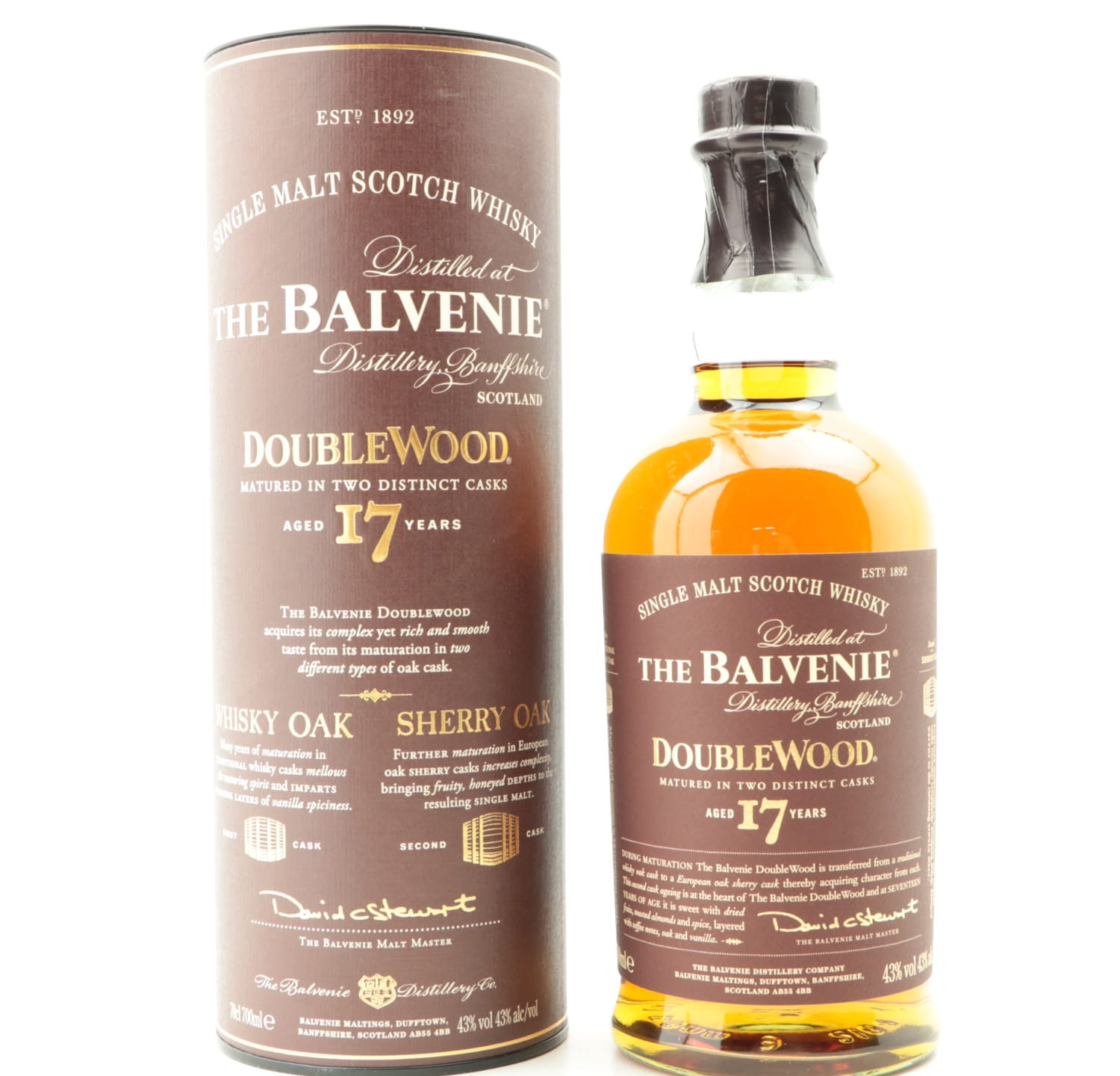 Balvenie 17 Year Old DoubleWood Whisky