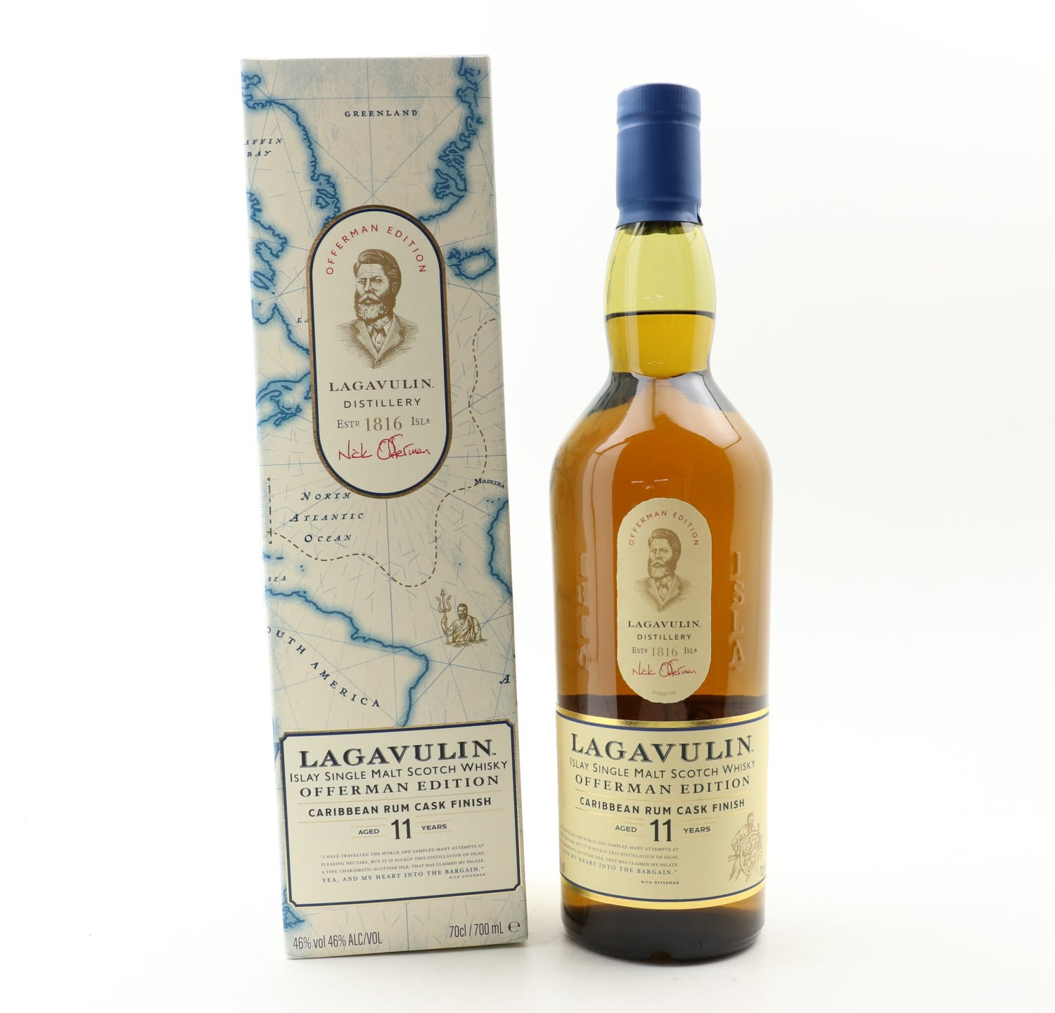 Lagavulin 11 Year Old Offerman Caribbean Rum Cask Edition Whisky