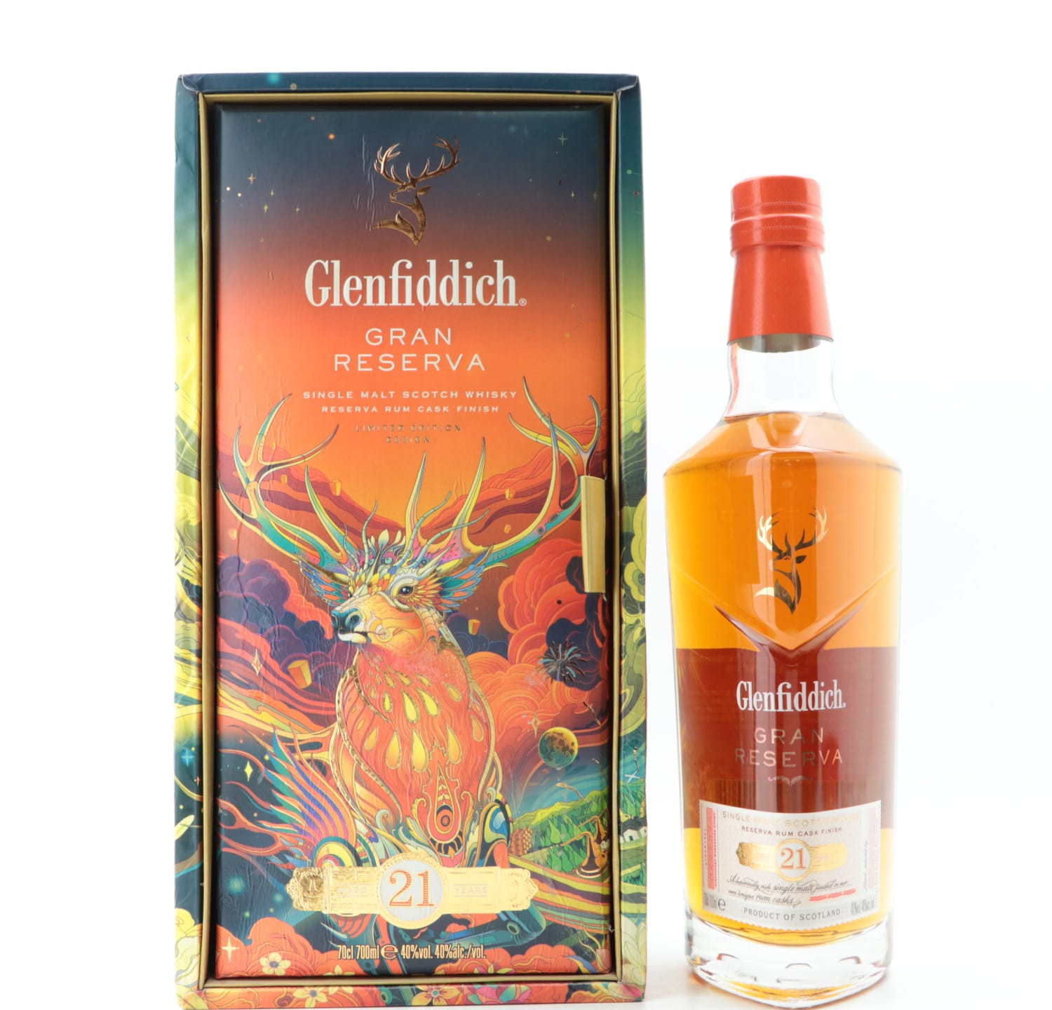 Glenfiddich 21 Year Old Gran Reserva Lunar New Year 2023 Limited Edition Whisky