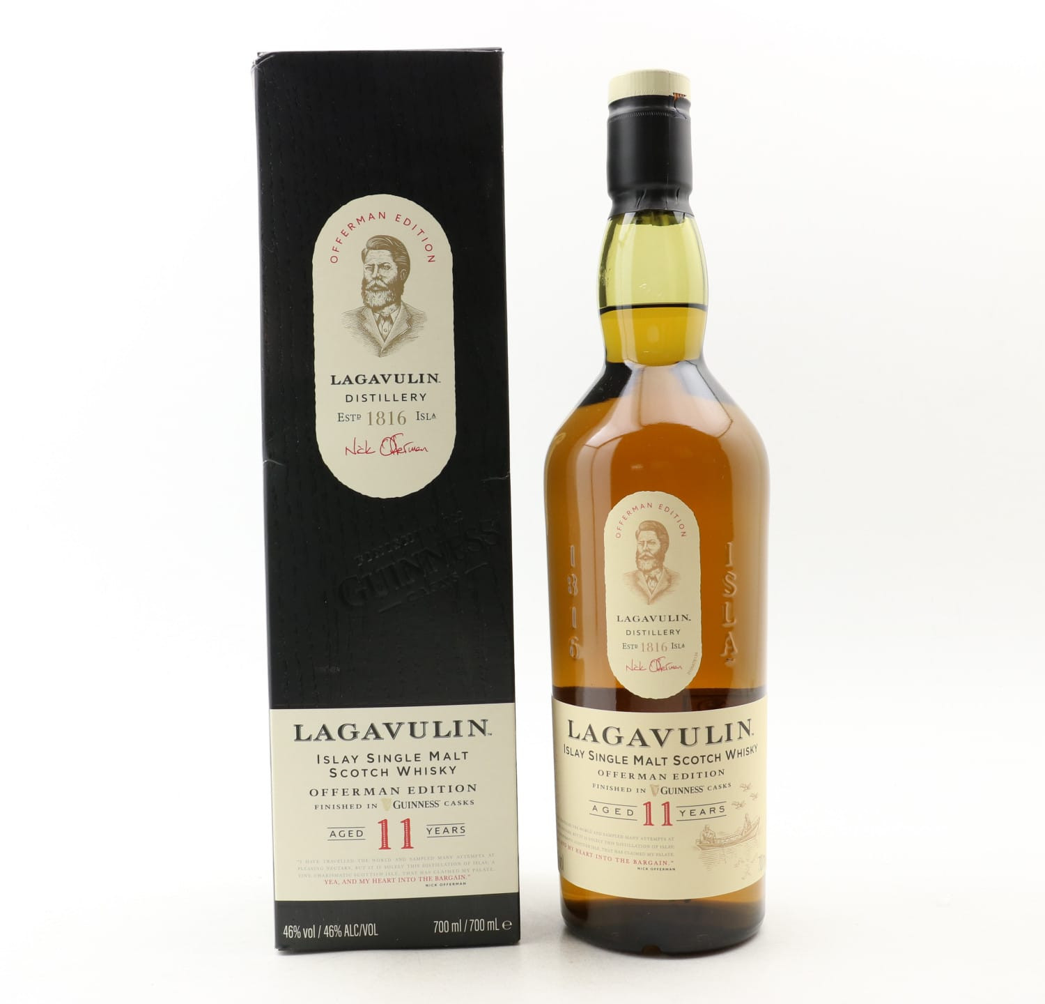 Lagavulin 11 Year Old Offerman Guinness Edition Whisky