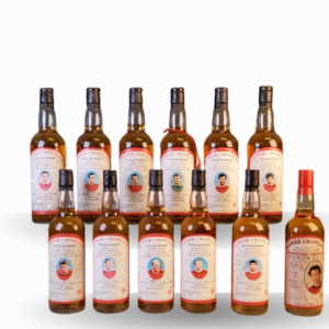 Flower of Scotland – Manchester United 1968 Champions of Europe 30th Anniversary Collection & Sporting Heroes Ryan Giggs – whisky bottle