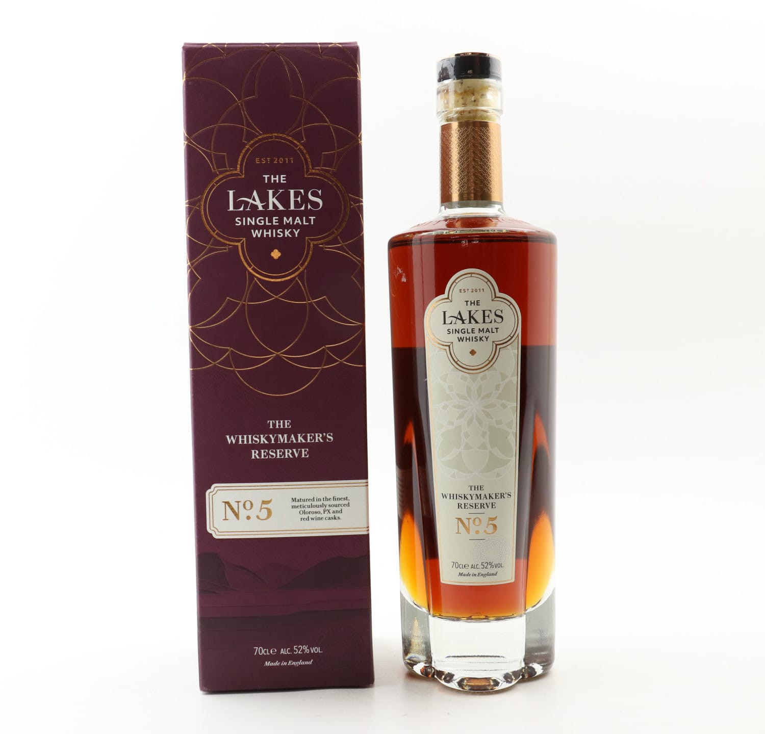 The Lakes Distillery The Whiskymaker’s Reserve No.5 70cl 52% Whisky