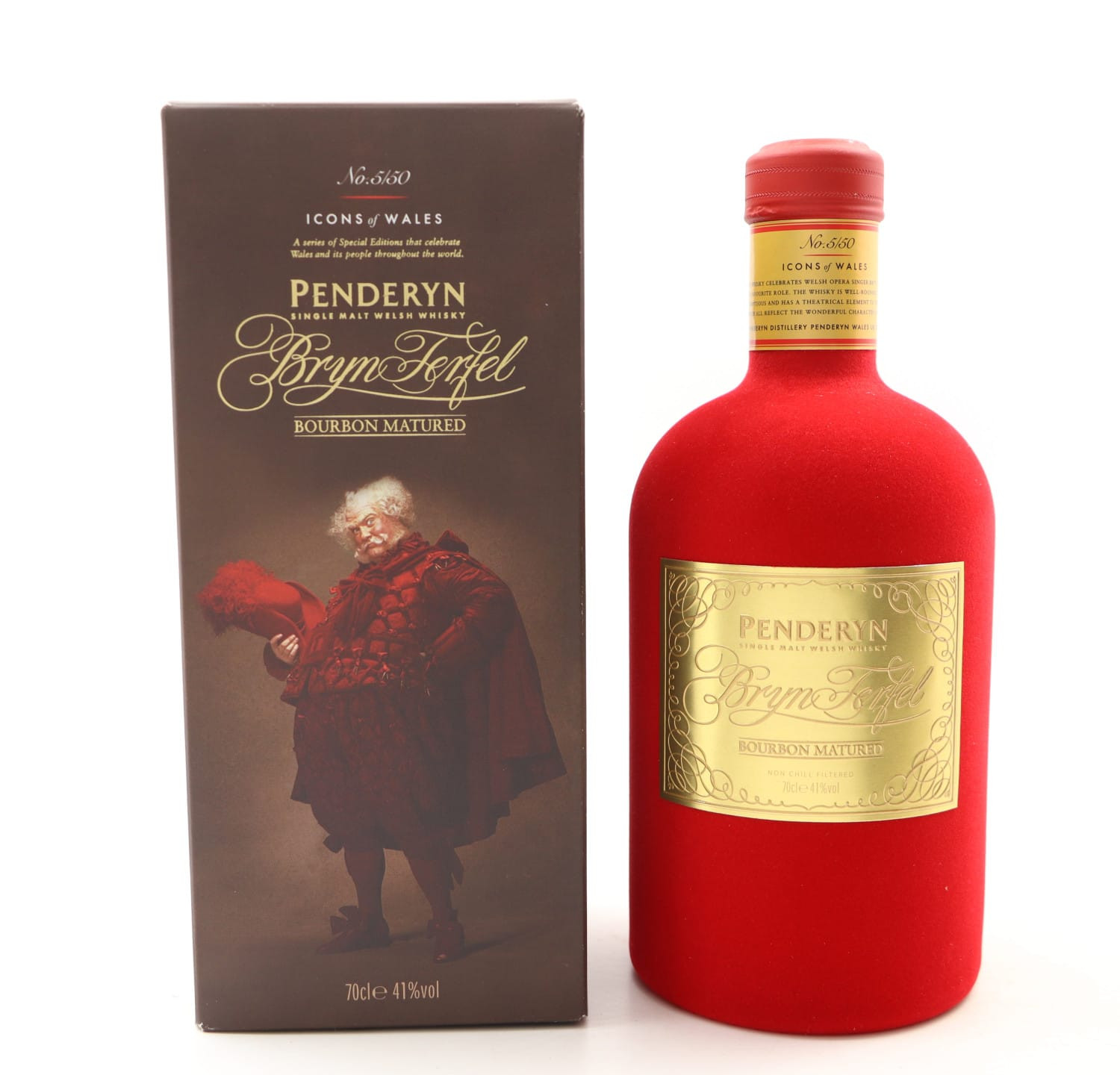 Penderyn Icons of Wales Series No5 ‘Bryn Terfel’ 70cl 41% Whisky