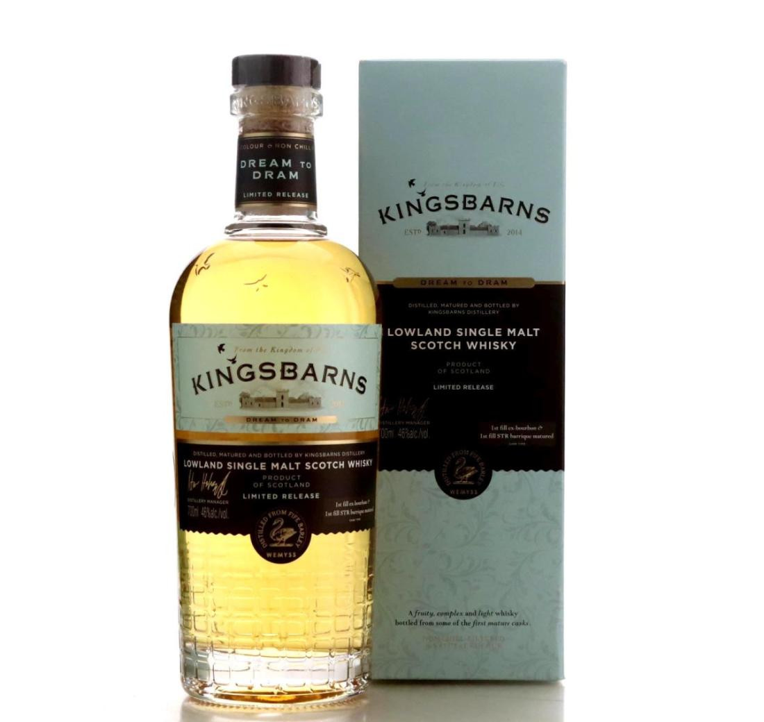 Kingsbarns Dream to Dram 70cl 46% Whisky 