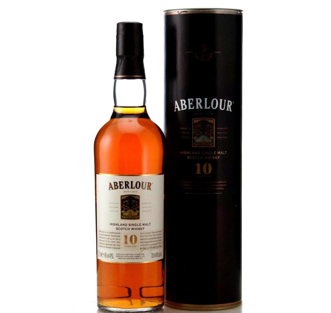 Aberlour 10 Year Old – whisky bottle