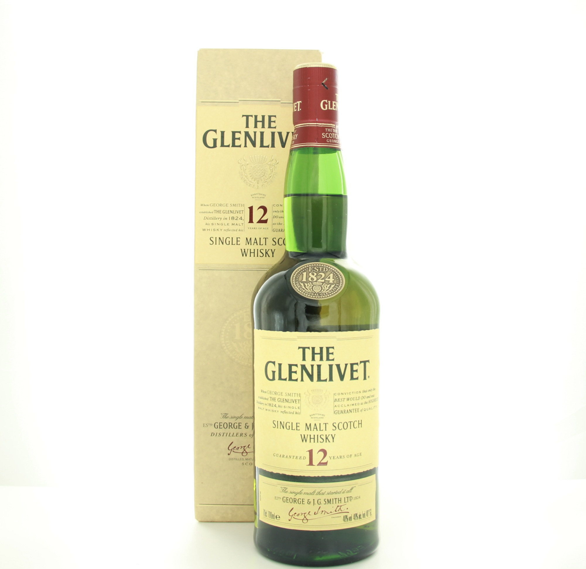 Glenlivet 12 Year Old (2000s Edition) 70cl 40% Scotland Speyside Whisky 
