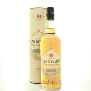 Glen Deveron 1990 10 Year Old – whisky bottle