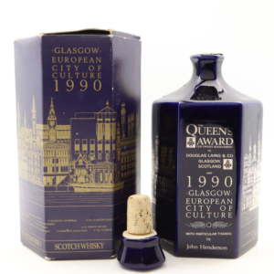 Douglas Laing Glasgow European City Of Culture 1990 – whisky bottle