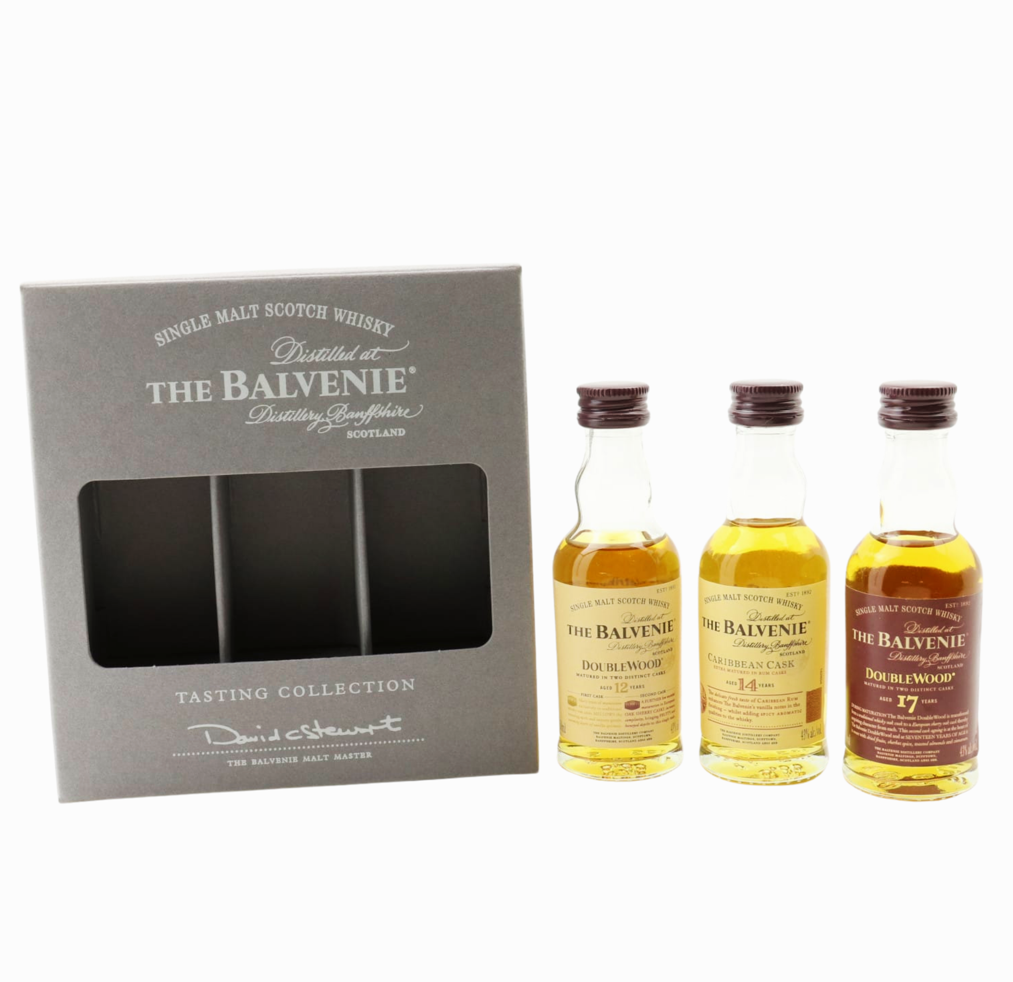 Balvenie Tasting Collection Minis 3 x 5cl 15cl 43% Whisky