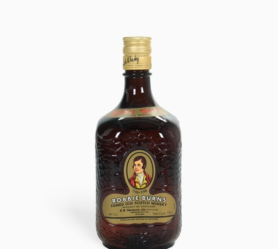 Robbie Burns – Famed Old Scotch Whisky (1980s) 75cl Whisky 