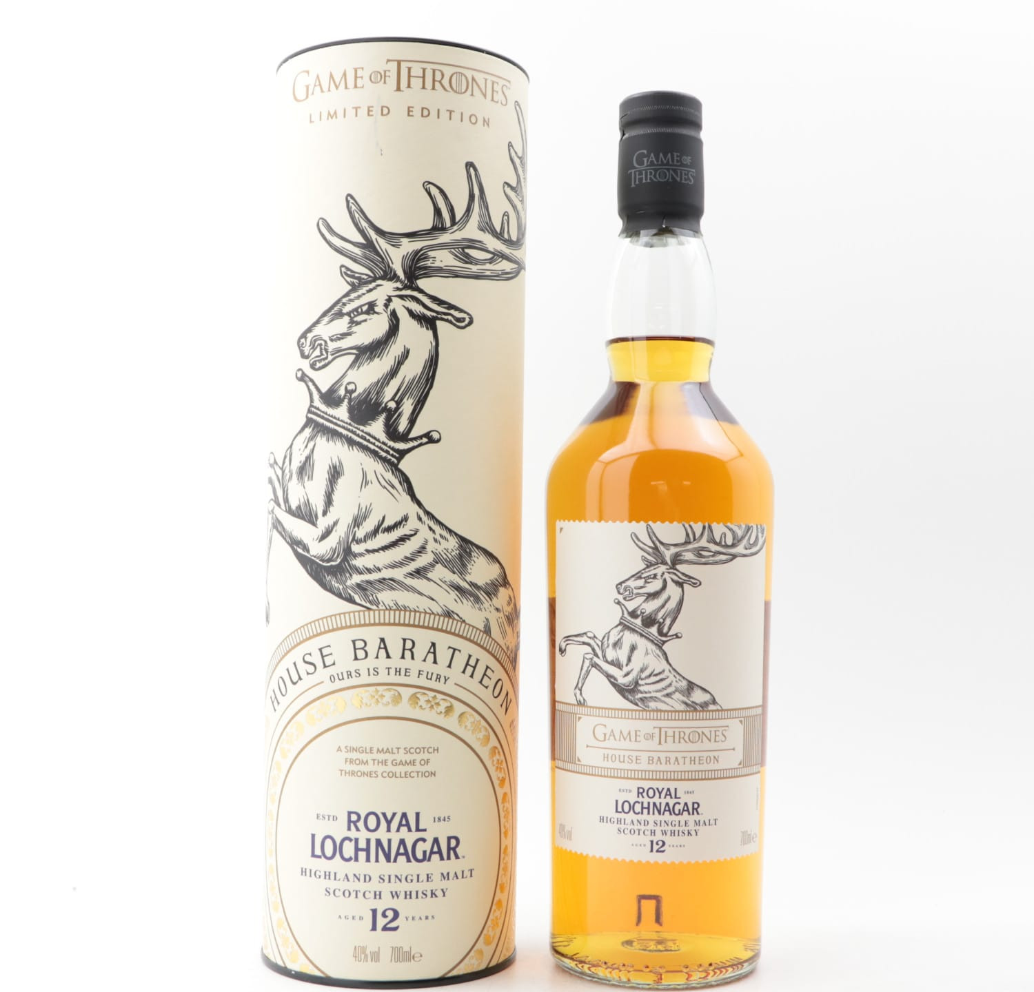 Royal Lochnagar 12 Year Old Game of Thrones ‘House Baratheon’ 70cl 40% Whisky 