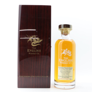 English Whisky Co 2010 Founders Private Cellar Cask #365 – whisky bottle