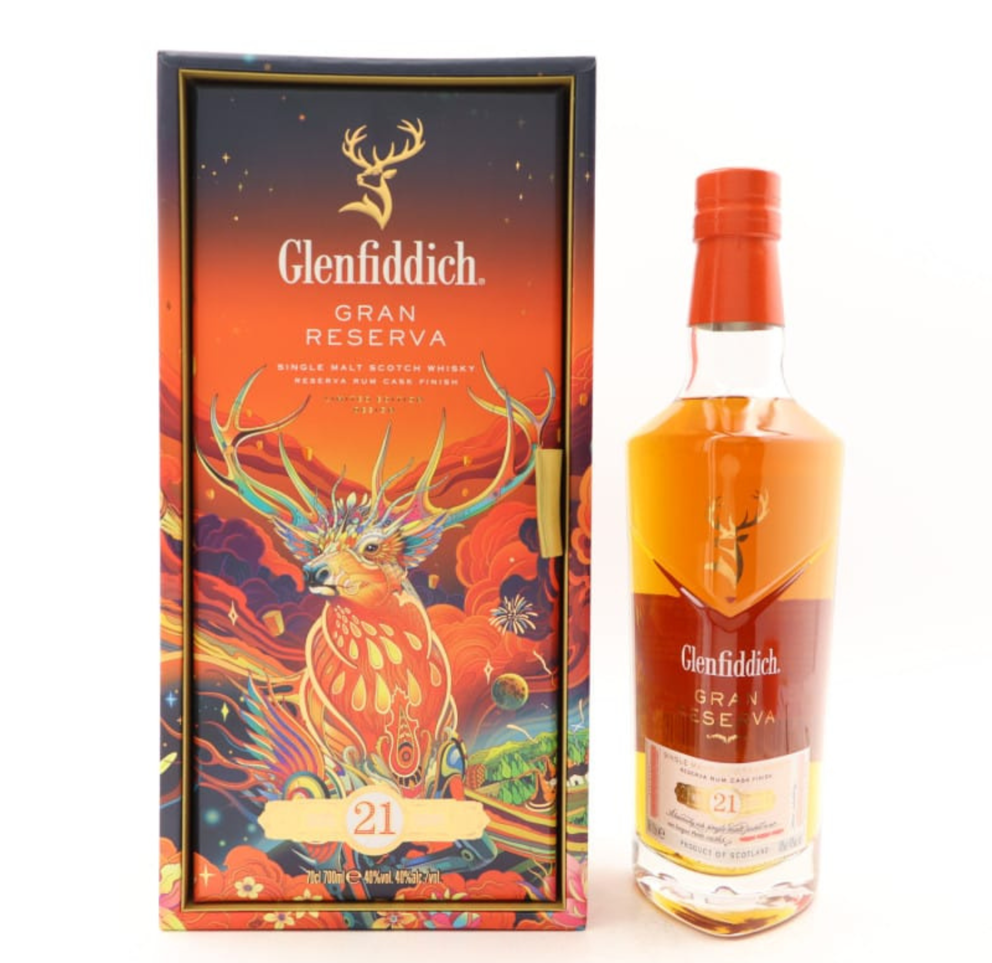 Glenfiddich 21 Year Old Gran Reserva Lunar New Year 2022 Limited Edition 70cl 40% Whisky